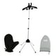 thumbnail image 5 of Percha para ropa con vaporizador, estante para ropa, altura ajustable, soporte para máquina de planchar de viaje, percha para máquina de planchar colg Negro, 5 of 9
