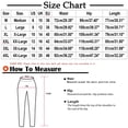 thumbnail image 3 of Stamzod High Waisted Leggings for Women Fashion Flower Printing Summer Slim Fit Stretch Capri Leggings Plus Size Casual Cropped Pants for Women Black E XL, 3 of 3