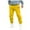 Yellow, variant on OJinShaWanO Red Pants Men Mens Autumn and Winter High Street Fashion Leisure Loose Sports Outdoor Running Sweater Pants Trousers Pants