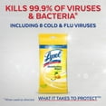 thumbnail image 3 of Lysol Disinfecting Wipes - Lemon & Lime Blossom To-Go Flatpack 15 ct. (Pack of 2), 3 of 6