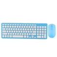 thumbnail image 2 of Wireless Mouse, Game Keyboard, Light Keyboard Mouse Combo, For Game Lover For Office Worker Wireless Blue Set, 2 of 8