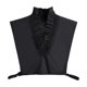 thumbnail image 1 of Mujeres Camisa de ropa de cuello falso Camisa de escote de blusa media superior blusa falsa negro, 1 of 8