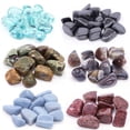 thumbnail image 2 of Venta al por mayor de lotes de piedras pulidas irregulares naturales, grava, cristales minerales curativos, piedras preciosas, muestras de tanque, decoración del hogar, regalo, 2 of 5