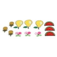 thumbnail image 4 of Parches Para Sombreros, Parches De Frutas De Colores Vivos, Lindo Estilo único De Frutas Para Ropa ANGGREK Otros, 4 of 8