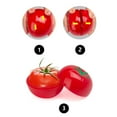 thumbnail image 4 of Tomato Fresh PP Storage Containers Keep Food Fresh Longer Durable Fridge Organizer Kitchen for Vegetables Fruits, 4 of 4