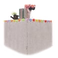 thumbnail image 1 of LYD Falda de mesa hawaiana de 9 pies de largo, decoración de fiesta de hibisco Luau, decoración de tema tropical LYD  1037796, 1 of 1