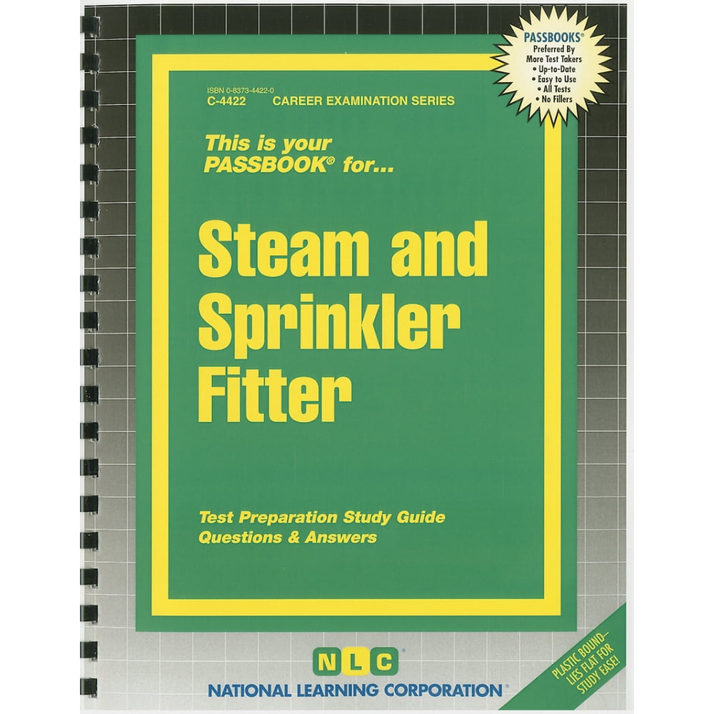 Career Examination Series Steam and Sprinkler Fitter Passbooks Study Guide (Other) Walmart