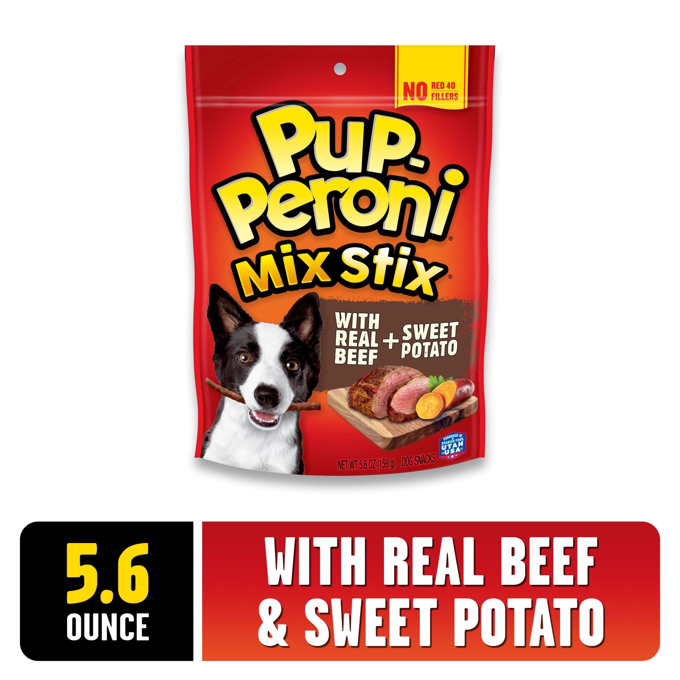 Pup-peroni Mix Stix with Real Beef and Sweet Potato Dog Treats, 5.6 oz Bag - image 3 of 9