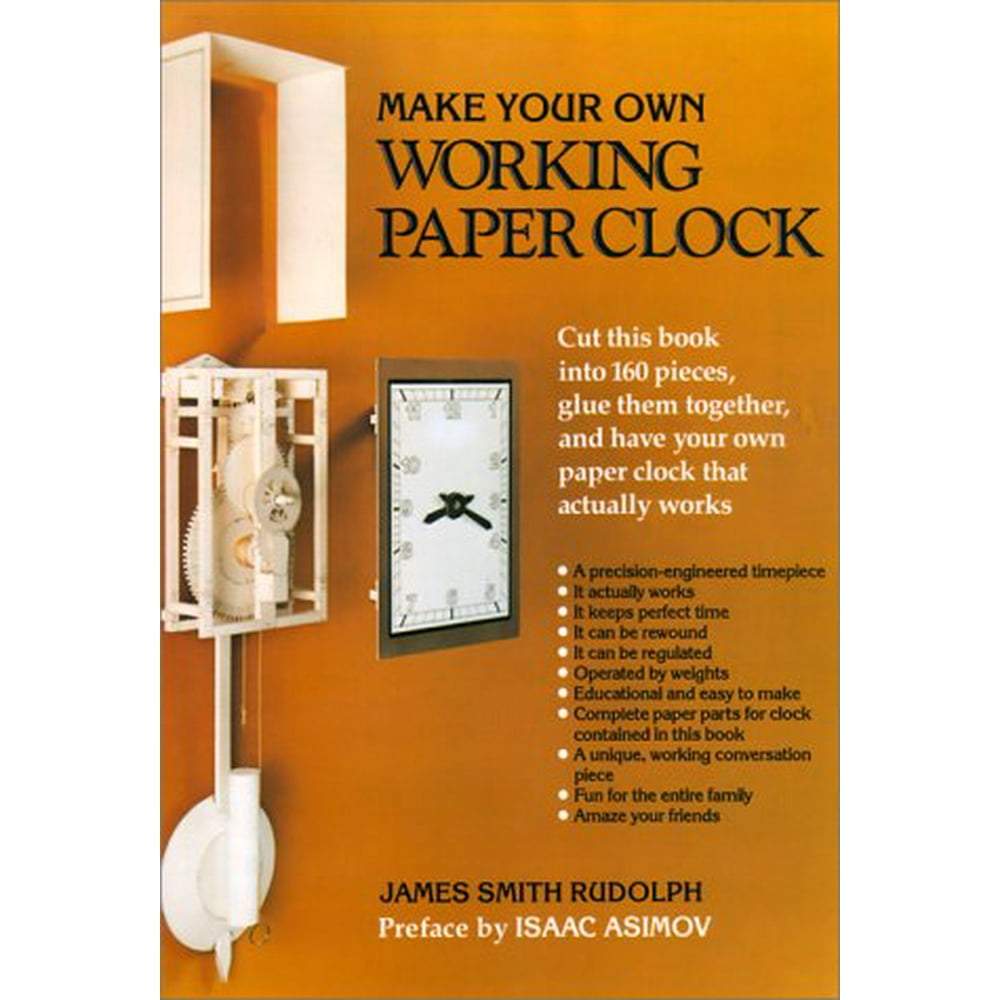 Make Your Own Working Paper Clock (Paperback)