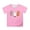 Pink, variant on Toddler Kids Girls Boys T Shirts Short Sleeve Casual Shirts Print Loose Fit Crewneck Tee Play Comfort Casual Loose Tops 3-4 Years