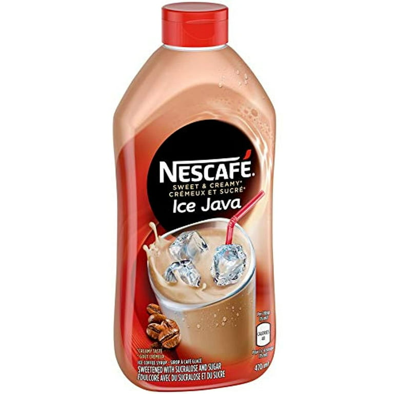 Nescafe Ice Java Cappuccino | 470ml Bottle (16 oz) | Imported from Canada