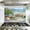 Color 2, variant on Kitchen Backsplash Peel and Stick Wall Murals Sea Turtle Bathroom Teal Coral Sea Turtle Turtle Lovers Removable Mural 35.4"W x 23.6"H, Oil Proof Vinyl Wallpaper for Fireplace & Behind Stove