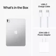 thumbnail image 3 of Apple - Chip iPad Pro M4 de 11 pulgadas Diseñado para Apple Intelligence Wi-Fi 256GB con OLED - Plata, 3 of 3