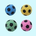 thumbnail image 3 of MasteelfCA 12 Pcs Sponge Football Soccer Balls Small Colorful Balls for Cat Kitty Toys (Random Color), 3 of 7