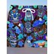 thumbnail image 4 of Pantalones cortos de tabla para hombre con estampados 3D de gráficos Tiki, pantalones cortos con cordón, pantalones cortos de secado rápido, pantalones cortos casuales de uso diario hawaianos bohemios, 4 of 4