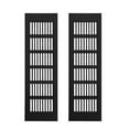 thumbnail image 1 of Grille de Ventilation en Aluminium 2 Pcs Grille de Ventilation Rectangulaire Grille de Ventilation en Alliage Grille de Ventilation Extérieure pour Ventilation, 1 of 4