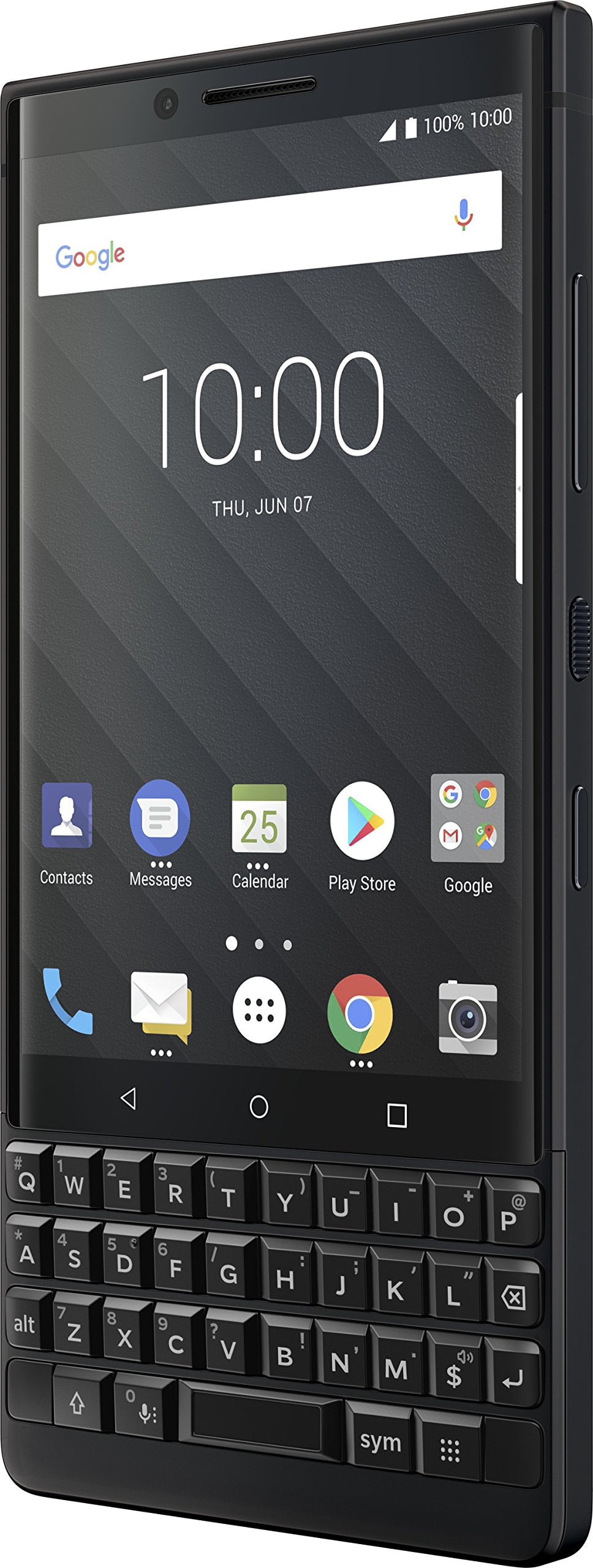 BlackBerry KEY2 Black Unlocked Android Smartphone (ATu0026T/T-Mobile) 4G LTE