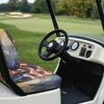 thumbnail image 6 of Pzuqiu Golf Cart Seat Covers Comfortable, for Outdoor Sports 2-Seats Cart, Seat Covers for Golf Cart, Compatible with Ezgo 2 Person Seats Golf Carts, 6 of 9
