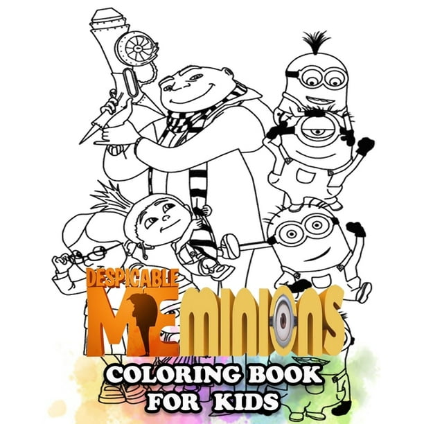 Despicable Me Minion Coloring Page