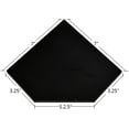 thumbnail image 4 of WELLAND 7-Inch Floating Corner Shelves, Set of 2, Black, 4 of 7