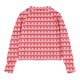 thumbnail image 4 of Sudadera sin capucha, mediana, grande, con media cremallera, cuello redondo, manga larga, jersey corto, sudaderas de polar para niñas de 5 a 14 años, blusa de poliéster, 4 of 4