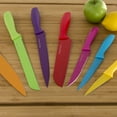 thumbnail image 2 of Classic Cuisine 14 Pc Colored Knife Set with Sheaths - Pro Grade, 2 of 6