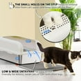 Stainless Steel Cat Litter Box with Lid, Extra Large Cat Litter Box