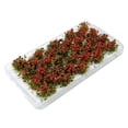 thumbnail image 2 of Arbustos en miniatura Macarena modelo de Hierba Estática 32 piezas rojo, 2 of 8