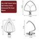 thumbnail image 2 of Kit de 3 accesorios de acero inoxidable LETOMS para batidora de cocina, 2 of 7