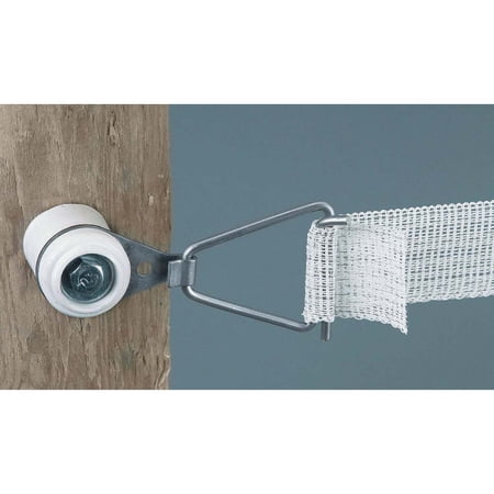 ELECTRIC FENCE END TENSION WHITE 2 PACK