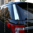 thumbnail image 2 of for Ford Explorer 2011 - 2019 Chrome Rear Trunk Window Triangle Molding Cover Trim -, 2 of 4