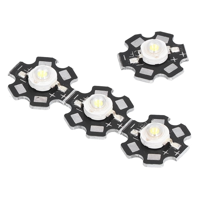 Perlas de luz LED Jadeshay 10 piezas 1 W Chip LED Iluminación nocturna