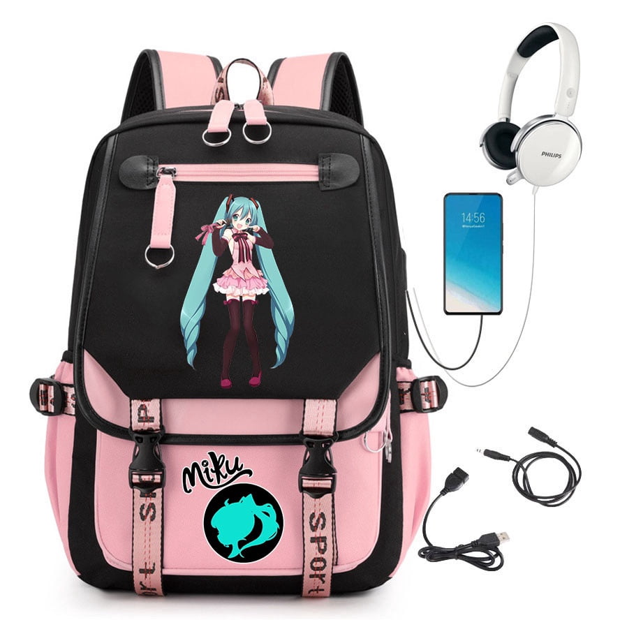 Miomu Mochila Para Laptop, Puerto de Carga USB Miomu Mochila Para Laptop, Puerto de Carga USB