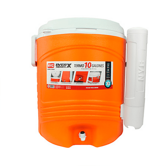 Thermo 10 Galones Color Naranja Nyc NYC 122-N