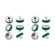 thumbnail image 1 of Wosthever Saxophone Aluminum Alloy Music Playing Accessory Instrument Fittings Mute Silencing Beginner Sax Tool Dampener Woodwind 2piezas, 1 of 6