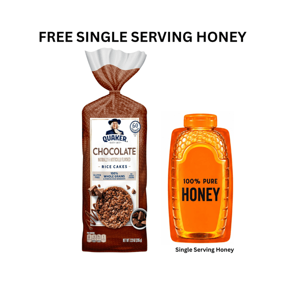 Quaker Rice Cakes Chocolate Crunch Gluten Free 7.23 oz