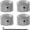 Sliver, variant on 4 Pcs Silver Metal Guitar Knobs, Guitar Volume Tone Control Knobs Knurled Metal Dome Knobs with Allen Keys Screws for Fender Gibson Telecaster Bass Les Paul Electric Guitar