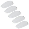 thumbnail image 1 of Hamilton Bowes 5 Uds. - Soportes De Captura Para Compartimento Con Clip Para Puerta De Equipaje De Remolque Rv Camper 888 Blanco (5), 1 of 5