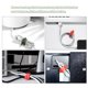 thumbnail image 2 of Sothing 4Pack Dinosaur Cord Organizer Cable Management ajustable para viajes de oficina en casa Abanopi Organizador de cables, 2 of 7