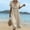 Beige, variant on Lounge Dress Plus Size Summer Dresses 2026 Short Sleeve V Neck Lace Loose Fit Maxi Dress Summer for Date Night and Dinner S-3XL