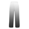 thumbnail image 5 of DPTALR Women's Printed Elastic-Waist Straight-Leg Pants Casual with Pockets,Slim-Fit & Versatile,Gray,Size XXL, 5 of 6