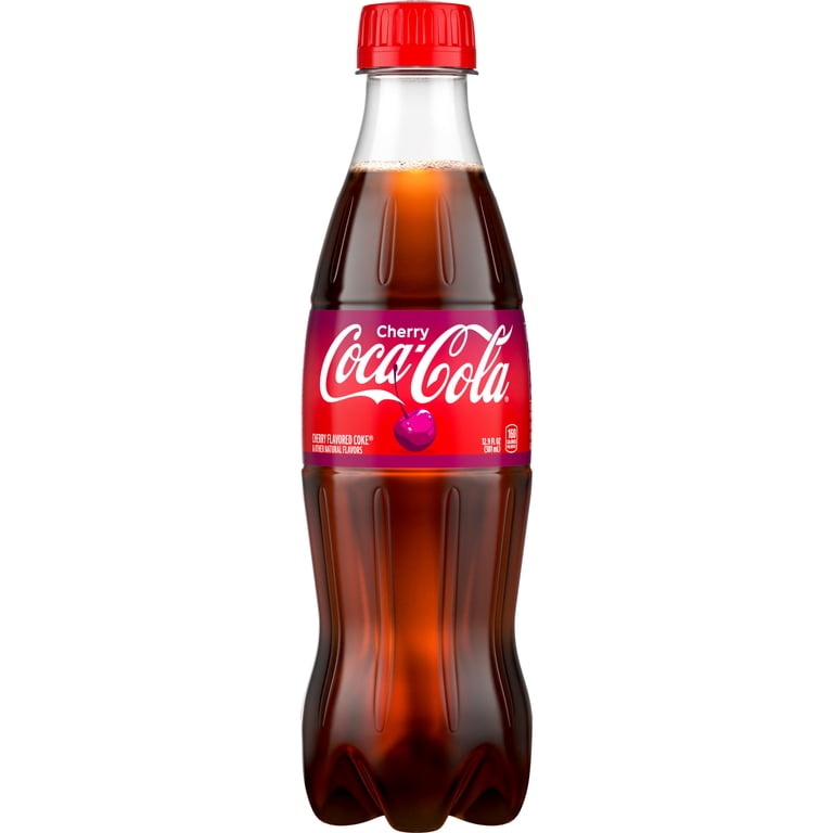 Coca-Cola Cherry Soda Pop Bottle, 12.9 fl oz - Walmart.com