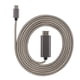 thumbnail image 1 of Cable adaptador tipo c para proyector LCD TV TMDS 4K HC 01 Cable adaptador tipo c a HDMI, 1 of 8