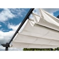 thumbnail image 4 of ALEKO PERGWT Aluminium Extérieur 9 x 9 Pi Canopée Treillis de Raisin Pergola, Blanc, 4 of 10