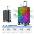 thumbnail image 5 of Picia Colorful Glitter Luggage Protector Cover Thicken Suitcase Protector Cover Fit 18-32 Inch Luggage-X-Large, 5 of 9