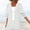White, variant on jjayotai Womens Plus Size Tops Clearance,Women Fashion Cardigan Up Casual Solid Color Half Sleeve Hoodeless Tops