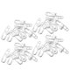 thumbnail image 2 of 60pcs Heart Pin: Heart Shaped Brooch Safety Pins Valentine'S Day Love Pendant For Women Clothing - Zinc Alloy Charms For Jewelry Making Presents, 2 of 4