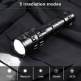 thumbnail image 2 of APLOS F01 LED Flashlights Rechargeable - 1200 Lumens Bright Flashlight, 5 Modes Powerful Emergency Flashlights, Mid-Size Tactical Flashlight High Lumens for Emergency Outdoor Home Camping Hiking, 2 of 8