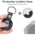 thumbnail image 2 of Porte-clés Airtag 1 Pce, Étui Airtag, Housse de Protection en Cuir Pu pour Apple Airtag, Porte-Clés en Cuir Compatible avec Airtags, 2 of 5