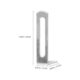 thumbnail image 2 of Phenofice 20Pcs Metal L Brackets Small Shelf Brackets Rust Resistant for Home Furniture, 2 of 8